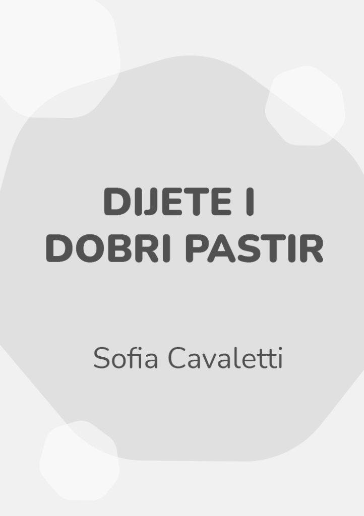 Dijete i Dobri Pastir - privremena naslovnica